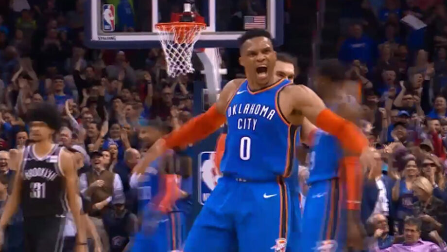 NBA: Westbrook, Harden e Looney nas melhores jogadas da noite
