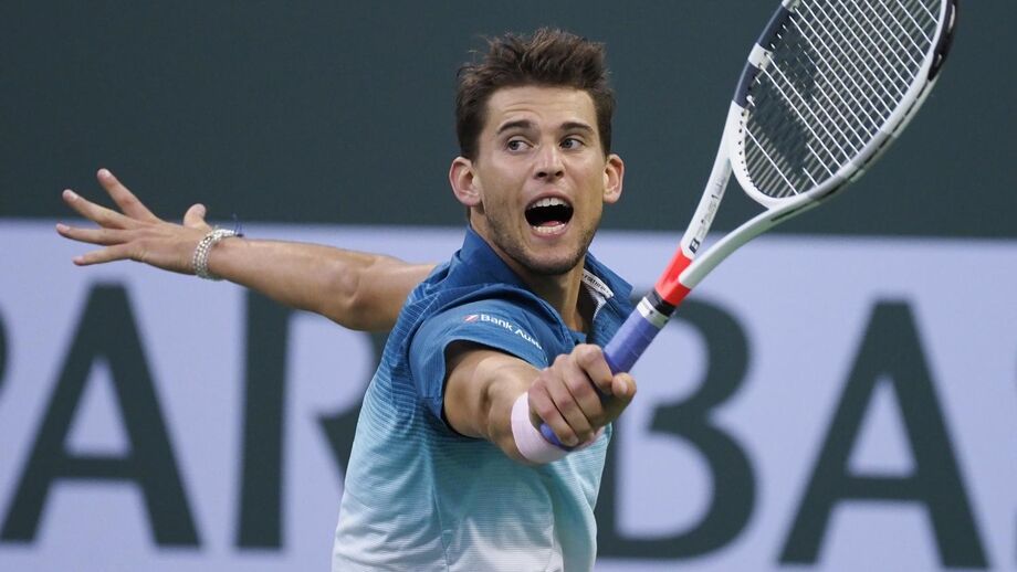 Thiem e Raonic disputam a primeira meia-final do Masters 1.000 de Indian Wells