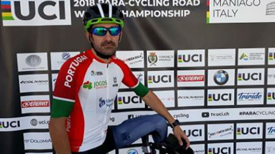 Telmo Pinão foi 20.º no contrarrelógio nos Mundiais de paraciclismo de pista
