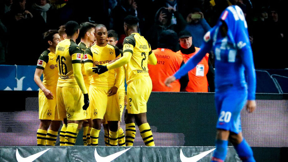 Dupla reviravolta salva Borussia Dortmund frente ao Hertha (3-2)