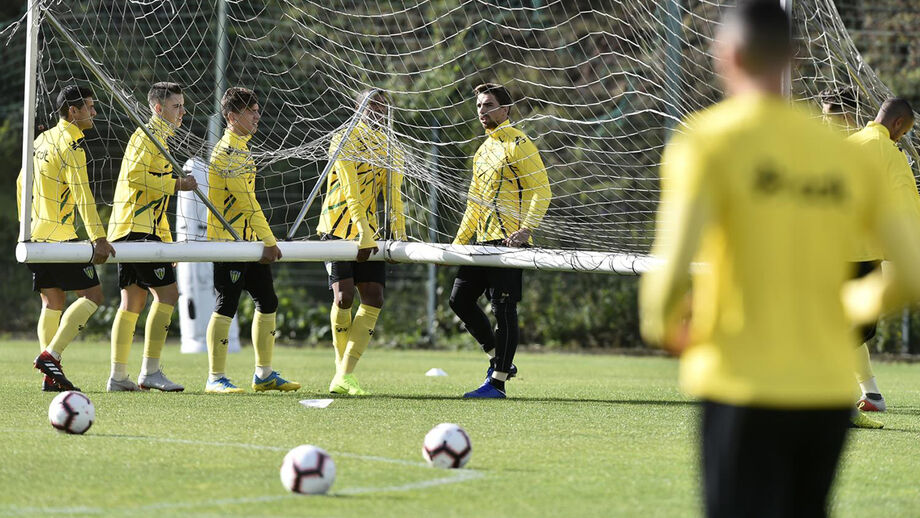 Beirões voltaram aos treinos com três juniores