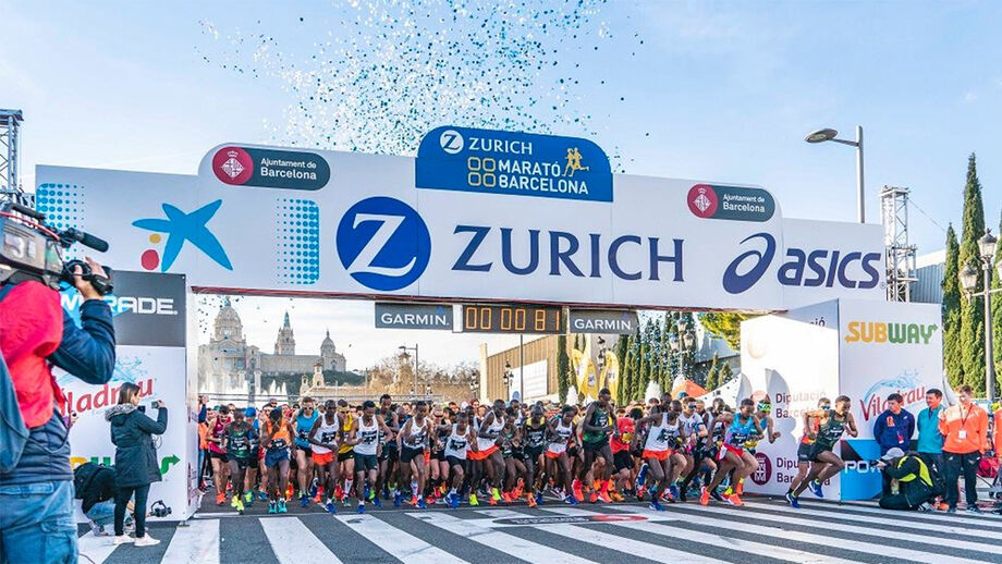 ASICS dominou na Maratona de Barcelona