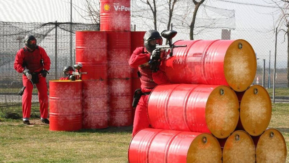Luis Enrique levou jogadores a jogar... 'Laser Tag'