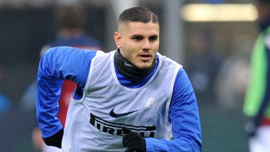 Icardi regressa aos treinos no Inter após mês e meio de fora