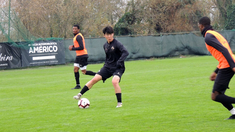 Empate a um golo em jogo-treino com a Académica