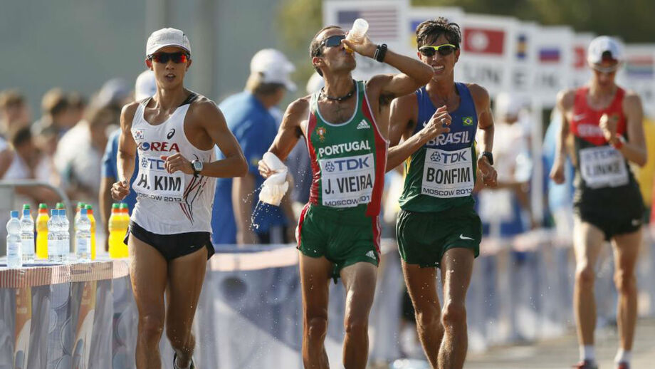 João Vieira feliz por 'herdar' medalha de bronze na marcha do Mundial de 2013