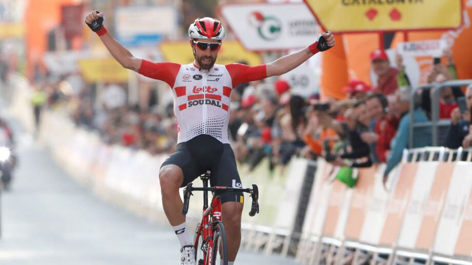 Thomas de Gendt vence isolado primeira etapa da Volta à Catalunha