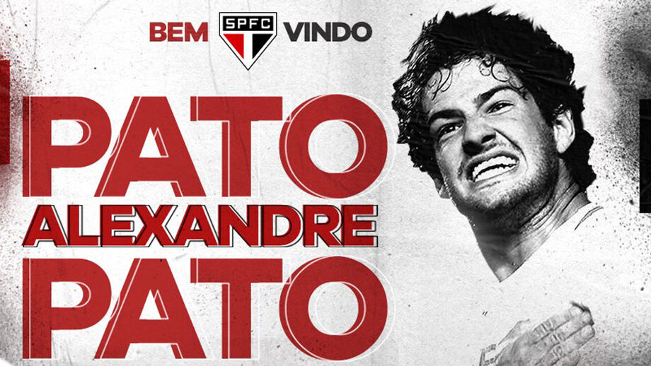 Alexandre Pato está de volta ao São Paulo