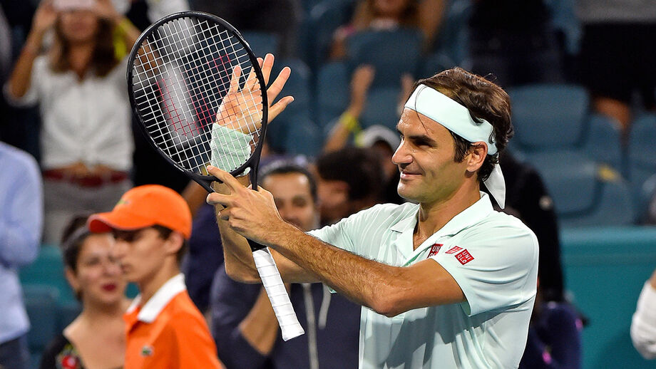 Federer e o elenco das 'meias' de Miami: «Podiam ser meus filhos»