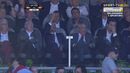 Vieira discutiu com Salvador o lance do segundo penálti para o Benfica