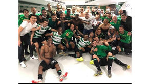 Foi assim que o Sporting celebrou a vitória diante do Benfica
