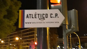 Atlético espalha placas pela cidade de Lisboa
