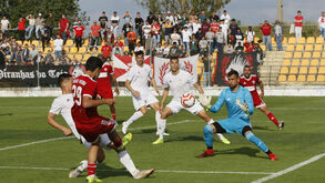 Alverca-Vilafranquense, 1-1: Dérbi empatado com ambiente de 1ª divisão