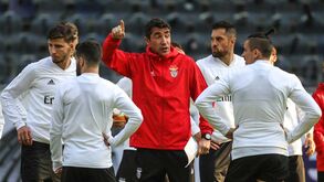 O onze do Benfica para o jogo com o Eintracht Frankfurt