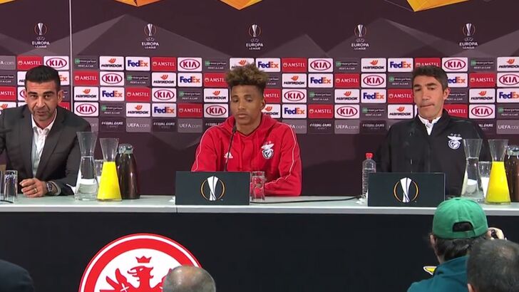 Liga Europa: a conferência de Gedson e Bruno Lage na íntegra