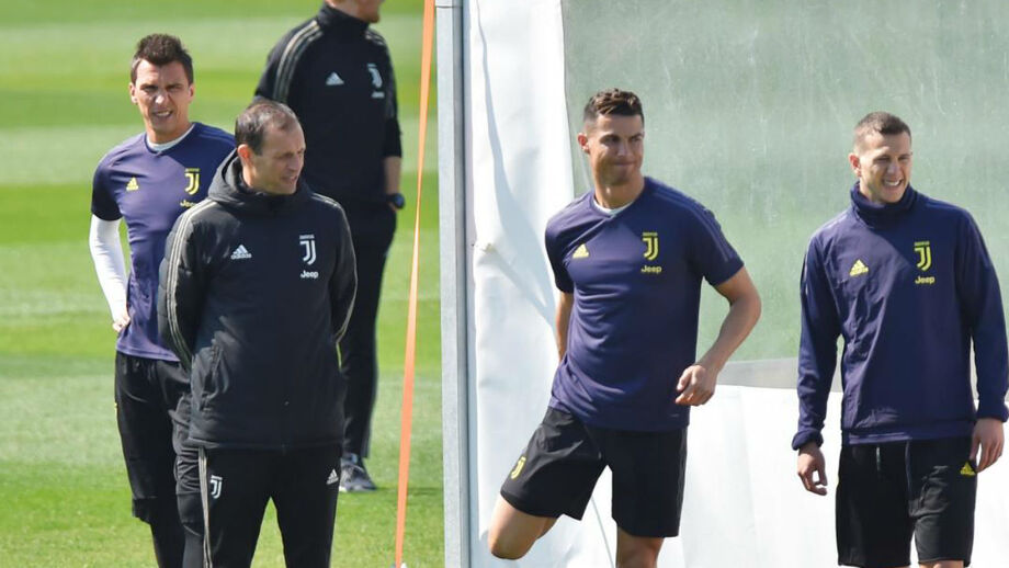 Allegri: «Cristiano Ronaldo treinou bem e será titular»