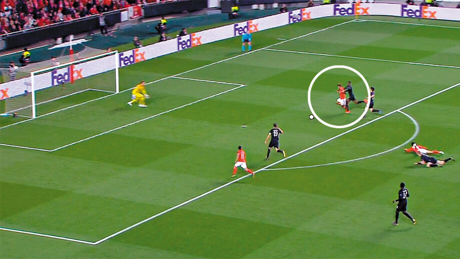 Os casos do Benfica-Eintrach Frankfurt