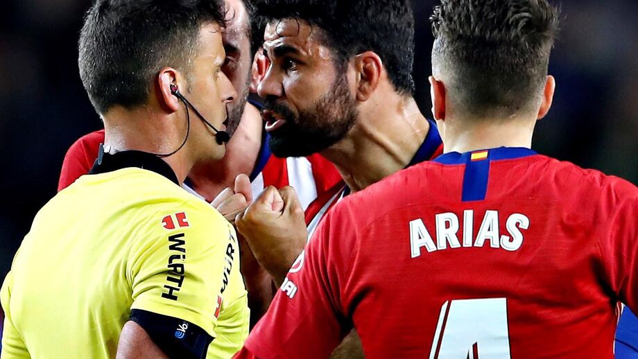 Recurso chumbado: Diego Costa vai mesmo ter de cumprir os oito jogos de castigo