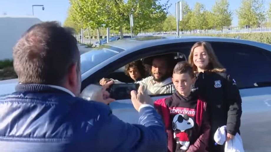 Marcelo chegou ao treino do Real Madrid mas adeptos só quiseram saber do pendura