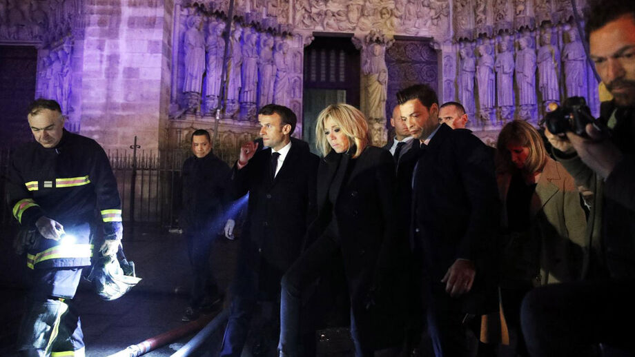 Macron e o futuro de Notre Dame: «Esta catedral vai ser reconstruída»