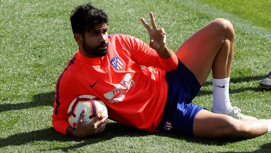 Diego Costa de 'birra' recusa treinar-se com Atlético Madrid