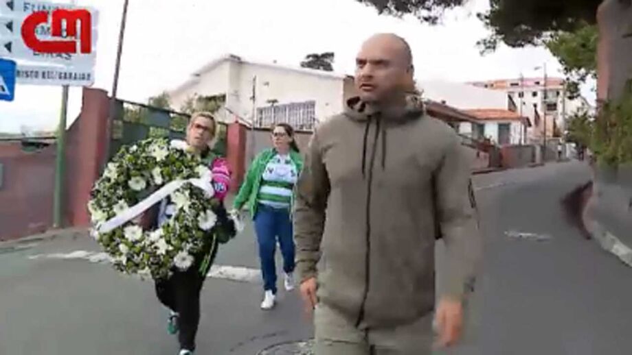 Mustafá aproveita jogo do Sporting na Madeira para visitar local da tragédia