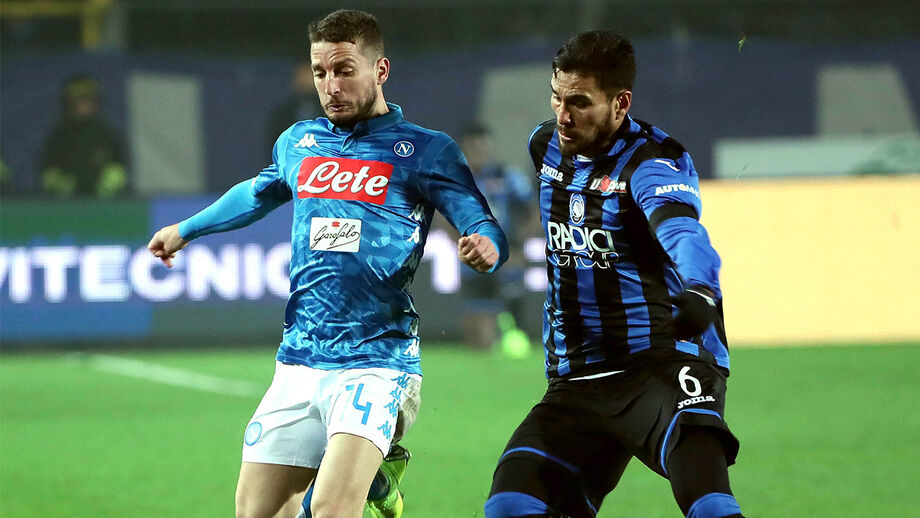 Nápoles-Atalanta: Cimentar o segundo lugar