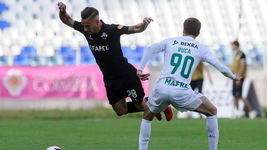 Académica-Mafra, 0-0: Empate tira estudantes da luta pela subida