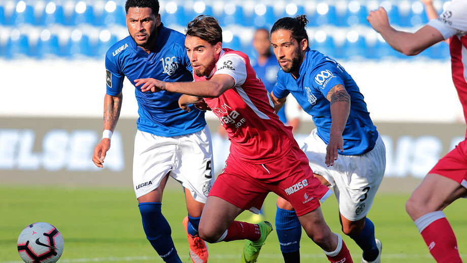 Feirense-Sp. Braga, 0-2: Missão cumprida na Feira deprimida