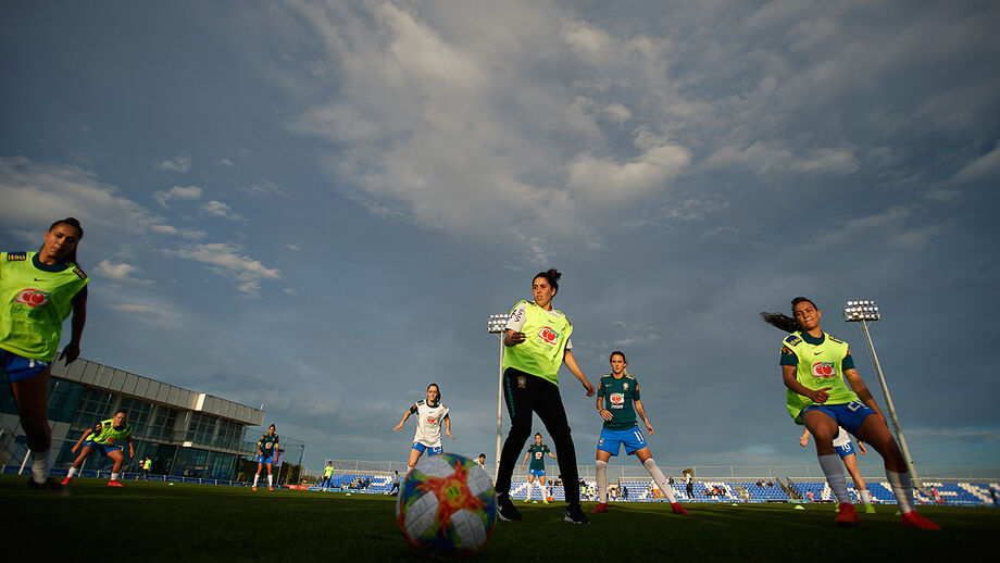 Seleção do Brasil prepara Mundial em Portimão