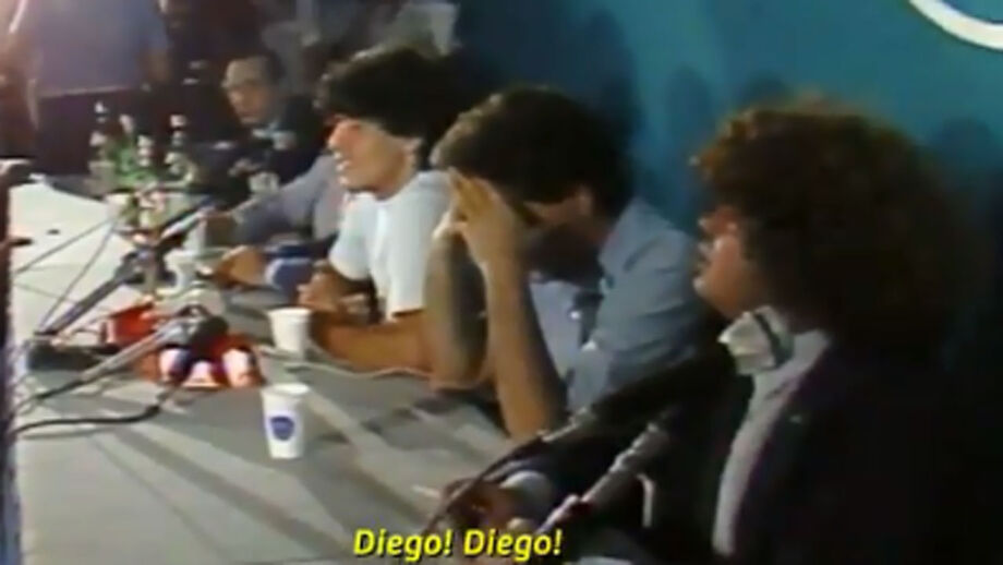 As primeiras imagens do documentário sobre Diego Maradona