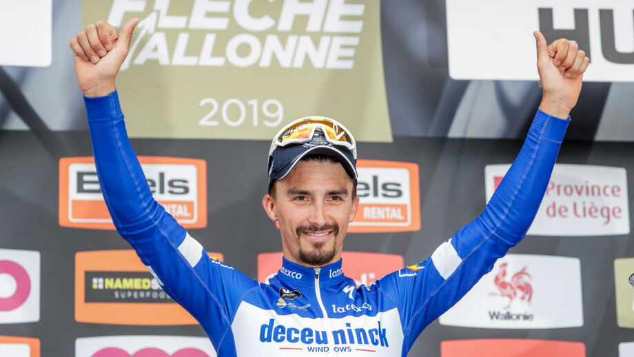 Alaphilippe volta a ser o mais forte no Muro de Huy e vence a Flèche Wallone