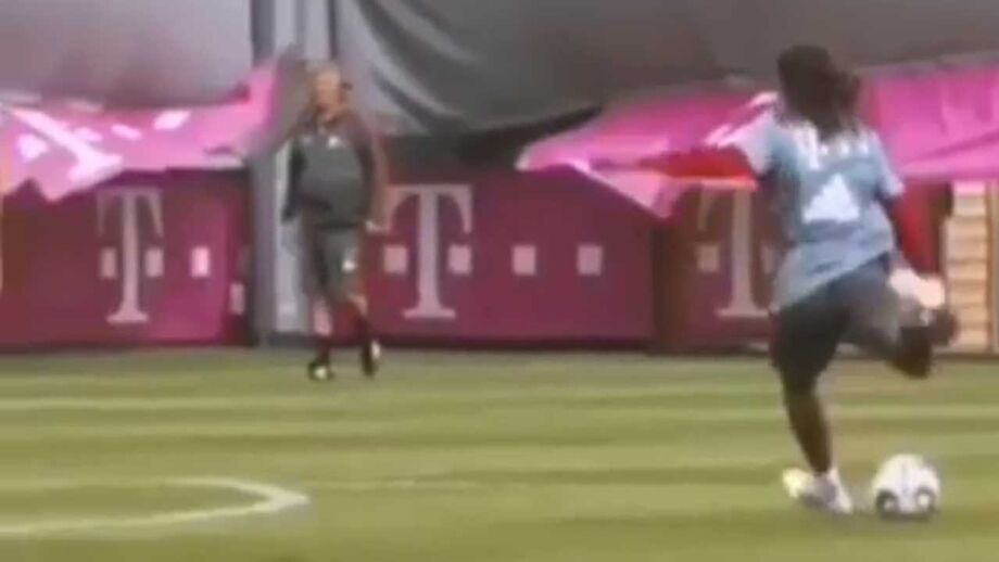 Renato Sanches marcou um golaço no treino mas os festejos ainda foram melhores