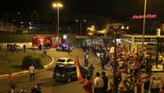 Receção do autocarro do Benfica