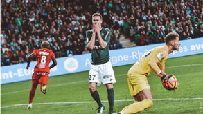 Saint-Étienne perde com Montpellier e perde possibilidade de subir ao 3.º lugar