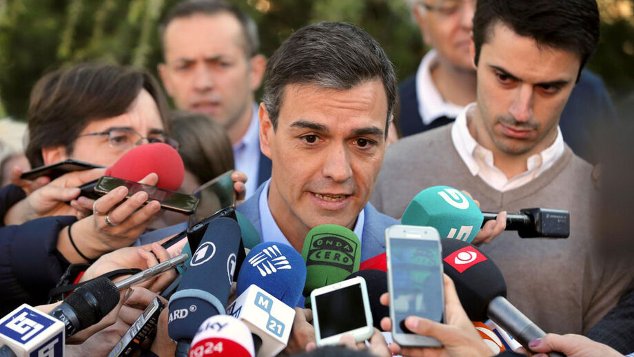 Chefe do Governo espanhol envia