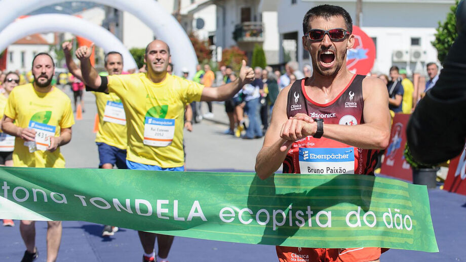 Bruno Paixão e Carla Martinho vencem Meia Maratona de Tondela