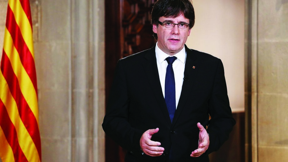 Puigdemont, ex-presidente da Catalunha, pode concorrer às europeias