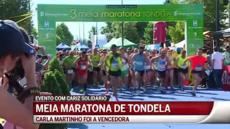 Meia Maratona de Tondela animou manhã de domingo