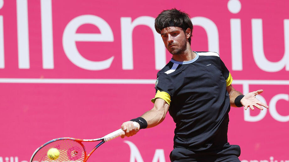 Tiago Cação e Gastão Elias na segunda ronda do Lisboa Belém Open