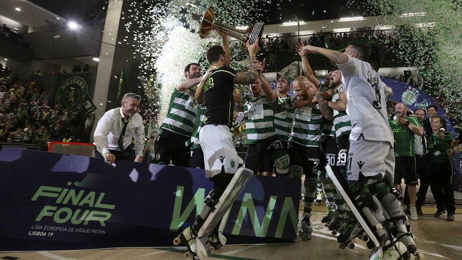 Equipa do Sporting campeã europeia recebida na Câmara de Lisboa