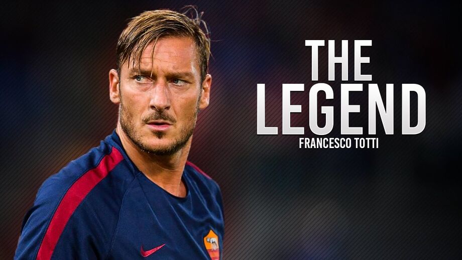 Saudades de Daniele De Rossi? Imaginem de Francesco Totti...