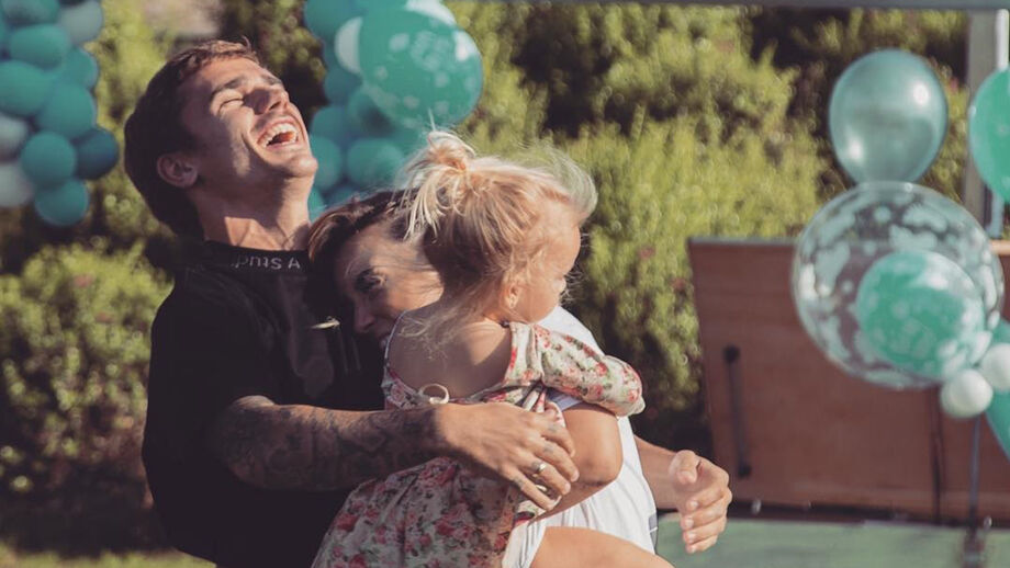 Erika Choperena é a maior apoiante de Griezmann