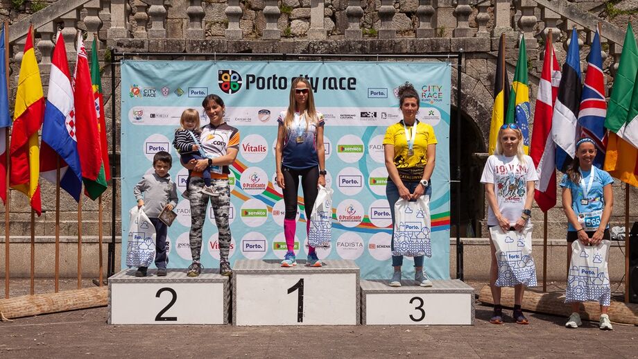 Raquel Ferreira e Maikel Rodrigues vencem a etapa Rainha da Porto City Race