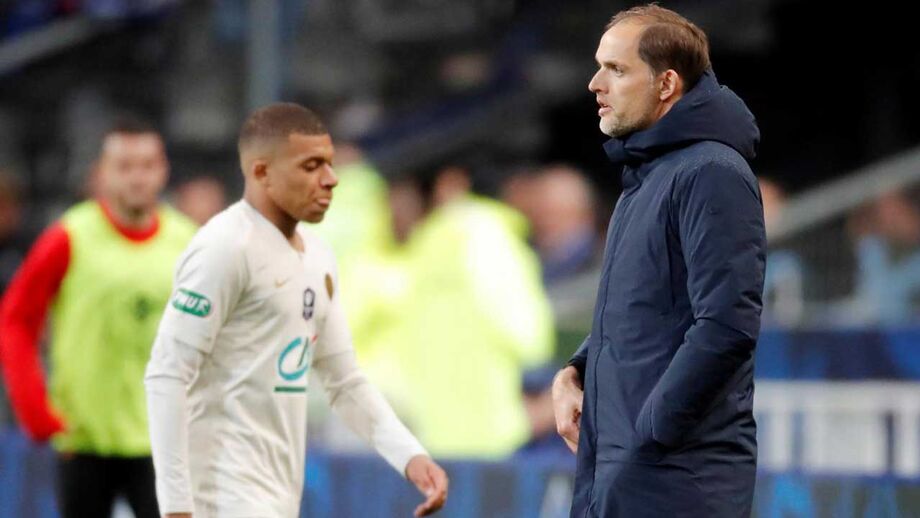 Bota provoca tensão entre Mbappé e Tuchel