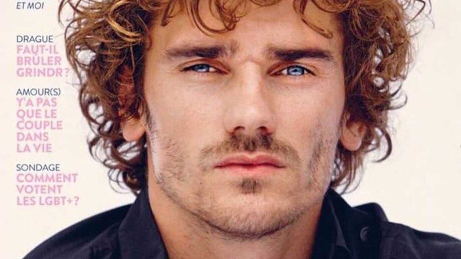 Griezmann protagonista de revista gay