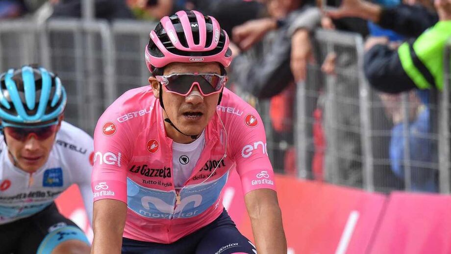 Damiano Cima bate 'sprinters' e vence 18.ª etapa do Giro