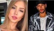 Sara Hardel negando ser a mulher que acusa Neymar de violação