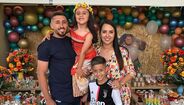 Hector Herrera e família