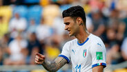 3. Gianluca Scamacca dentro de três anos - 'Tem inevitavelmente de conseguir marcar mais, mas tem a personalidade de um jogador da Juventus'